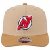 Бейсболка New Jersey Devils New Era Tan/Light Brown Two-Tone Trucker 9SEVENTY Stretch Snap