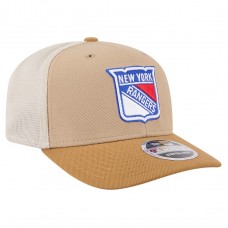 Бейсболка New York Rangers New Era Tan/Light Brown Two-Tone Trucker 9SEVENTY Stretch Snap Бейсболка New York Rangers New Era Tan/Light Brown Two-Tone Trucker 9SEVENTY Stretch Snap