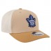 Бейсболка Toronto Maple Leafs New Era Tan/Light Brown Two-Tone Trucker 9SEVENTY Stretch Snap