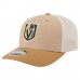 Бейсболка Vegas Golden Knights New Era Tan/Light Brown Two-Tone Trucker 9SEVENTY Stretch Snap