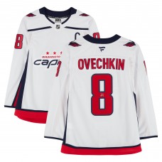 Игровая джерси Alexander Ovechkin Washington Capitals Autographed Fanatics Authentic White Road Fanatics Premium