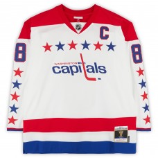 Игровая джерси Alexander Ovechkin Washington Capitals Autographed Fanatics Authentic 2012-13 White Alternate Mitchell & Ness Replica