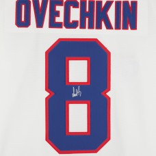 Игровая джерси Alexander Ovechkin Washington Capitals Autographed Fanatics Authentic 2012-13 White Alternate Mitchell & Ness Replica