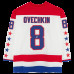 Джерси с автографом Alexander Ovechkin Washington Capitals Fanatics Authentic 2012-13 White Alternate Mitchell & Ness Replica