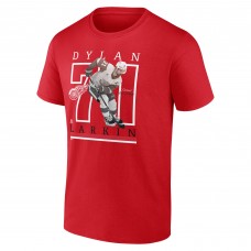 Detroit Red Wings Dylan Larkin Fanatics Athletic Red Player T-Shirt