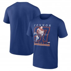 Футболка Edmonton Oilers Connor McDavid Fanatics Blue Player Футболка Edmonton Oilers Connor McDavid Fanatics Blue Player