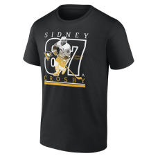 Футболка Pittsburgh Penguins Sidney Crosby Fanatics Black Authentic Stack Name & Number Футболка Pittsburgh Penguins Sidney Crosby Fanatics Black Authentic Stack Name & Number