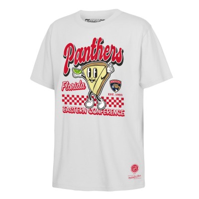 Футболка Подростковая Florida Panthers Mitchell & Ness White Concession Stand
