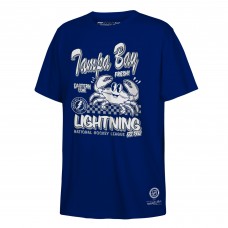 Футболка Подростковая Tampa Bay Lightning Mitchell & Ness Blue Concession Stand Футболка Подростковая Tampa Bay Lightning Mitchell & Ness Blue Concession Stand