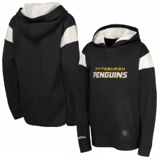 Толстовка Подростковая Pittsburgh Penguins Black Thermal Lightweight