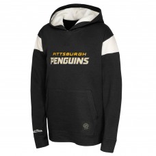 Толстовка Подростковая Pittsburgh Penguins Black Thermal Lightweight