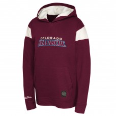 Толстовка Подростковая Colorado Avalanche Burgundy Thermal Lightweight Толстовка Подростковая Colorado Avalanche Burgundy Thermal Lightweight