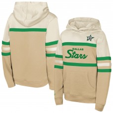 Подростковая Dallas Stars Mitchell & Ness Tan Head Coach Pullover Hoodie