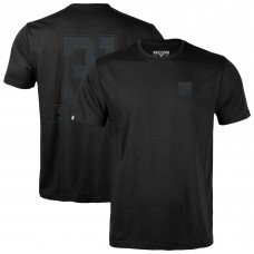 Футболка New York Rangers Igor Shesterkin Levelwear Black Richmond Darkside Name & Number