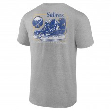Футболка Buffalo Sabres Heather Gray Glory Skates