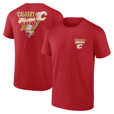 Calgary Flames Red Net Slap T-Shirt