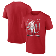 Футболка Carolina Hurricanes Sebastian Aho Red Show Футболка Carolina Hurricanes Sebastian Aho Red Show