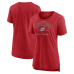 Женская Футболка Carolina Hurricanes Red Reign Supreme Tri-Blend Женская Футболка Carolina Hurricanes Red Reign Supreme Tri-Blend