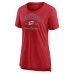 Женская Футболка Carolina Hurricanes Red Reign Supreme Tri-Blend