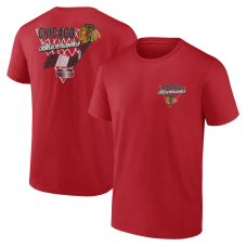 Футболка Chicago Blackhawks Red Net Slap Футболка Chicago Blackhawks Red Net Slap
