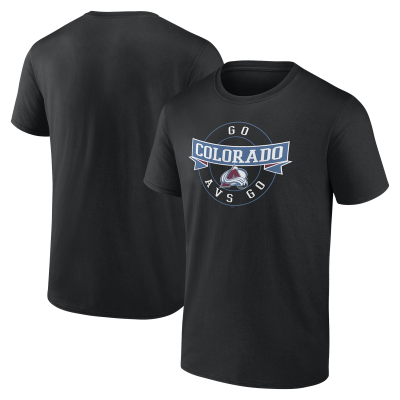 Футболка Colorado Avalanche Black Honor Circle