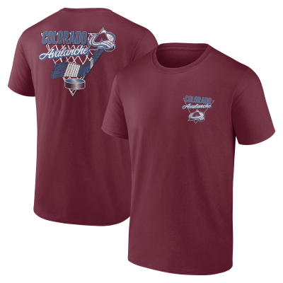 Футболка Colorado Avalanche Burgundy Net Slap