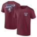 Футболка Colorado Avalanche Burgundy Net Slap