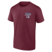 Футболка Colorado Avalanche Burgundy Net Slap