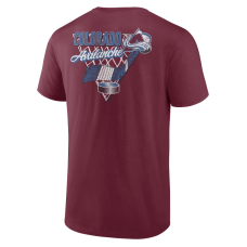 Футболка Colorado Avalanche Burgundy Net Slap