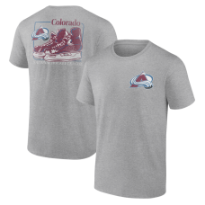 Футболка Colorado Avalanche Heather Gray Glory Skates