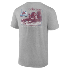 Футболка Colorado Avalanche Heather Gray Glory Skates