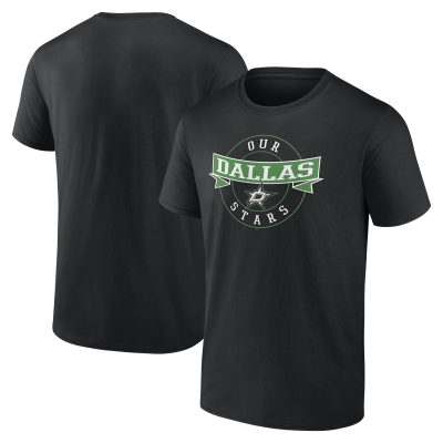 Dallas Stars Black Honor Circle T-Shirt