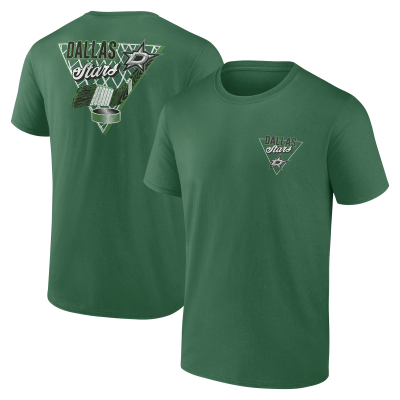 Dallas Stars Kelly Green Net Slap T-Shirt