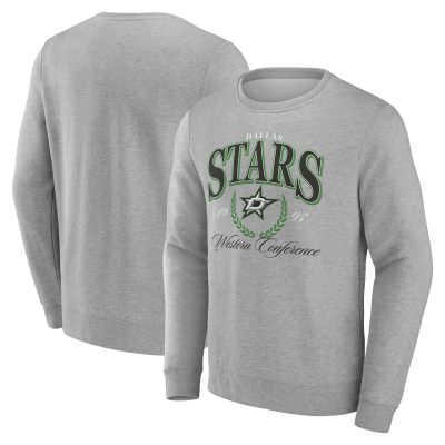 Dallas Stars Gray Reign Supreme Pullover Sweatshirt