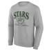 Dallas Stars Gray Reign Supreme Pullover Sweatshirt