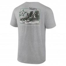 Dallas Stars Heather Gray Glory Skates T-Shirt