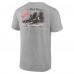 Detroit Red Wings Heather Gray Glory Skates T-Shirt