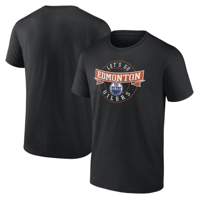 Футболка Edmonton Oilers Black Honor Circle
