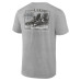 Los Angeles Kings Heather Gray Glory Skates T-Shirt
