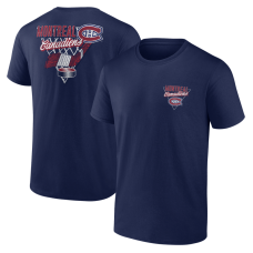 Montreal Canadiens Navy Net Slap T-Shirt Montreal Canadiens Navy Net Slap T-Shirt