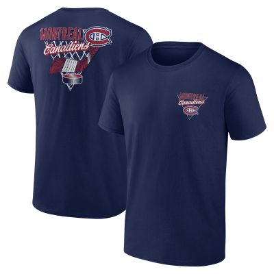 Montreal Canadiens Navy Net Slap T-Shirt