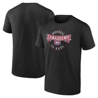 Montreal Canadiens Black Honor Circle T-Shirt