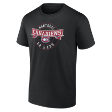 Montreal Canadiens Black Honor Circle T-Shirt
