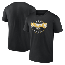 Nashville Predators Black Honor Circle T-Shirt