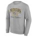 Nashville Predators Gray Reign Supreme Pullover Sweatshirt
