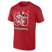 Футболка New Jersey Devils Jack Hughes Red Player Show