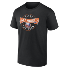 New York Islanders Black Honor Circle T-Shirt