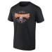 New York Islanders Black Honor Circle T-Shirt