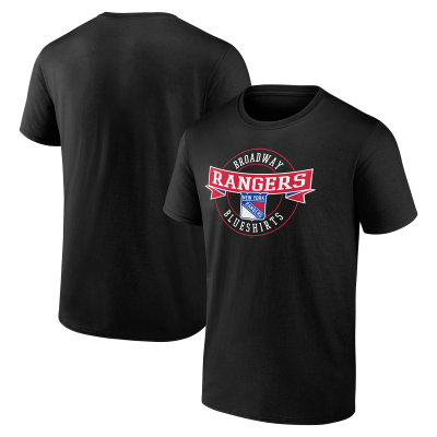 Футболка New York Rangers Black Honor Circle