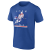 Футболка New York Rangers Adam Fox Blue Player Show